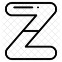 Letter Z Alphabet Letter Icon
