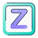 Latter Z Letters Z Capital Icon