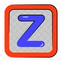 Letter Z Letters Z Capital Icon