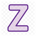 Letter z  Icon