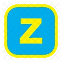 Letter z  Icon