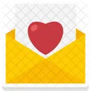 Lettera Damore Messaggio Damore Busta Icon