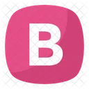 Lettera dell'alfabeto b  Icon