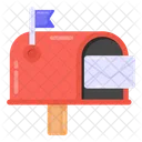 Postbox Letterbox Mailbox Icon
