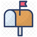 Letterbox Postbox Letter Hole Icon