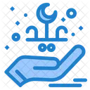 Eid Lettering Hand Icon