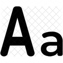 Letters Alphabet Font Icon