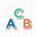 Letters Type Abc Icon