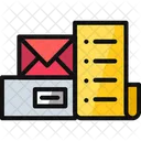 Letters And Bills  Icon