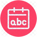 Alphabet Letters English Icon