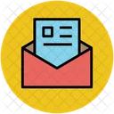 Lettre Papier Enveloppe Icon