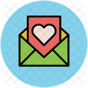 Lettre Amour Enveloppe Icon