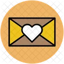 Lettre Amour Enveloppe Icon