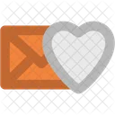 Lettre Amour Coeur Icon