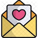 Lettre Damour Enveloppe Message Icon