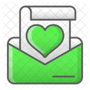 Amour Lettre Correspondance Icon