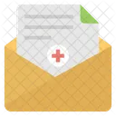 Medical Correspondance Courrier Icon