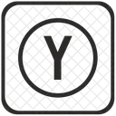 Lettre Y Fonction Icône