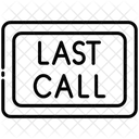 Letzter Aufruf  Symbol