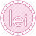 Leu Currency Money Icon