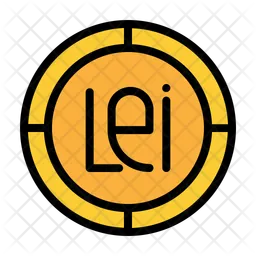 Leu rumania ron  Icon