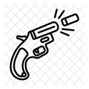 Leuchtpistole Hell Signalisierung Symbol