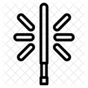 Leuchtstab Leuchtend Fluoreszierend Symbol