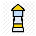 Turm Licht Haus Symbol