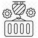 Levage De Conteneurs Palan A Conteneurs Conteneur De Fret Icon