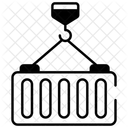 Levage de conteneurs  Icône
