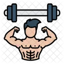 Fitness Levantamento De Peso Academia Icon