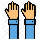 Levantar La Mano Mano Votar Icon