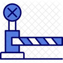 Level crossing  Icon