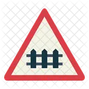 Level Crossing  Icon