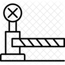 Level crossing  Icon
