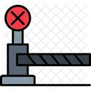 Level crossing  Icon