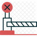 Level crossing  Icon