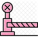 Level crossing  Icon