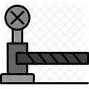 Level crossing  Icon