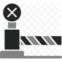 Level crossing  Icon