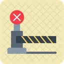 Level crossing  Icon