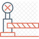 Level crossing  Icon