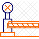 Level crossing  Icon