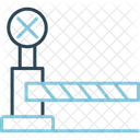 Level crossing  Icon