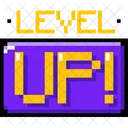 Level Up Power Game Icon