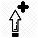 Aufleveln  Symbol