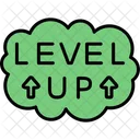 Level Up Arrow Direction Icon