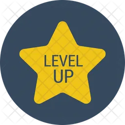 Level up badge  Icon