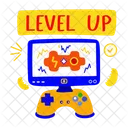Level Up Controller Game Icon