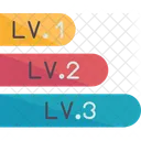 Levels Language Course Icon